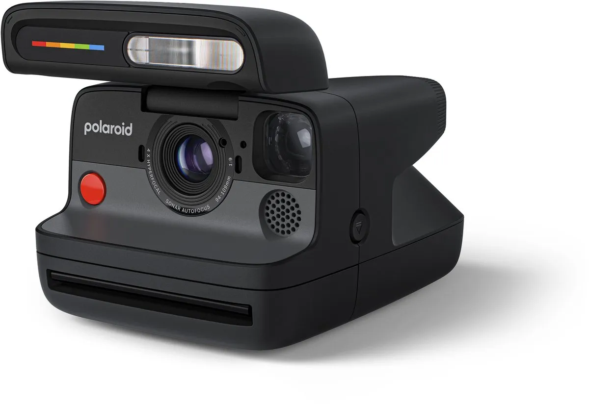 Polaroid Flip Black - iType Color Film Bundle met 8 foto's