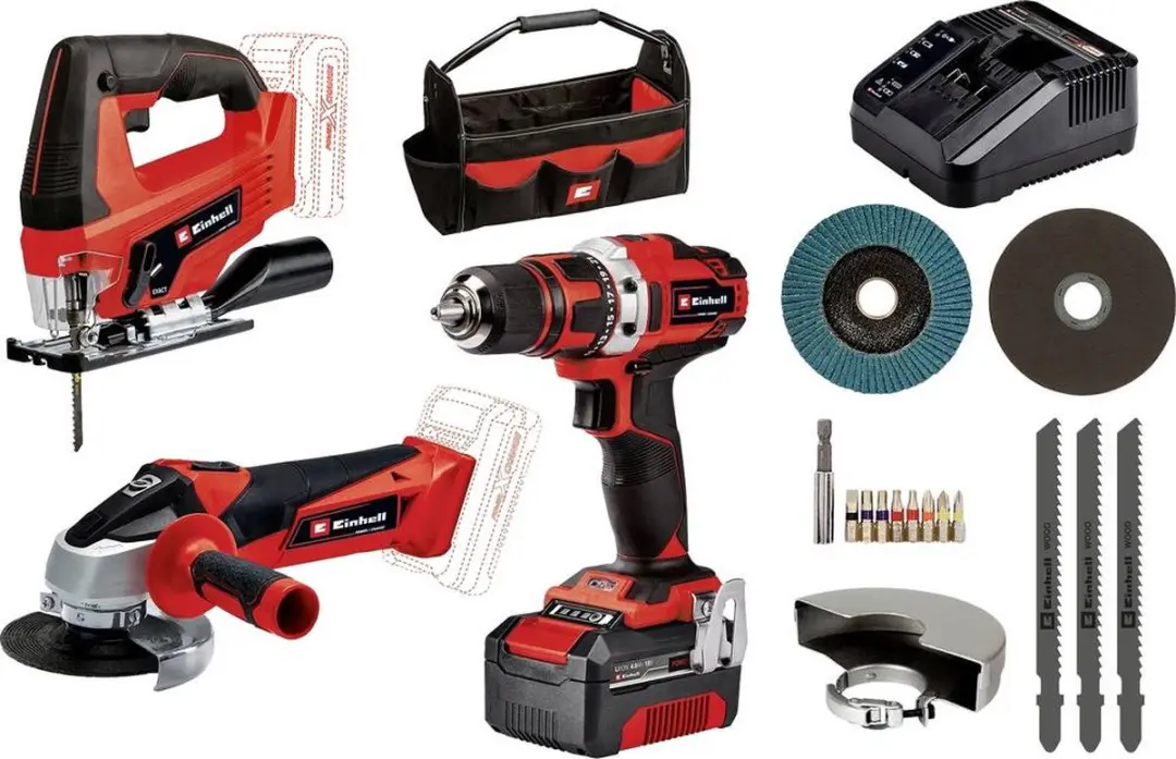 Einhell TE-TK 18/3 Li Power X-Change Gereedschapsset