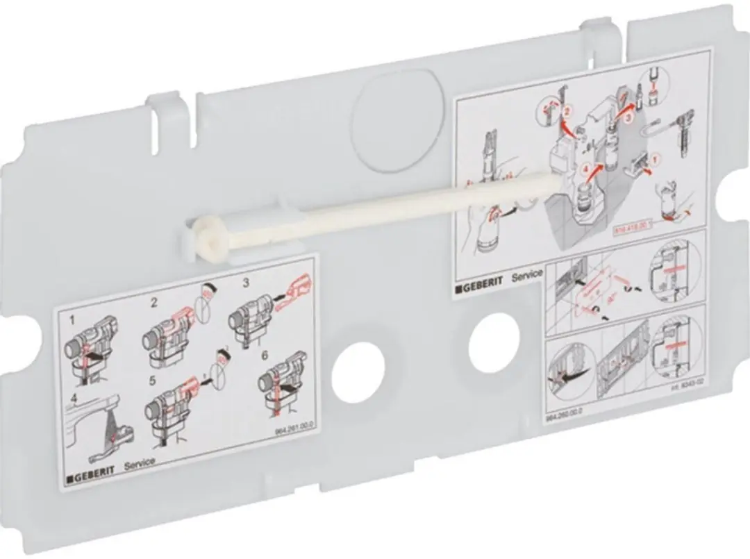 Geberit Trekkerplaat 240.512.00.1 Beschermplaat