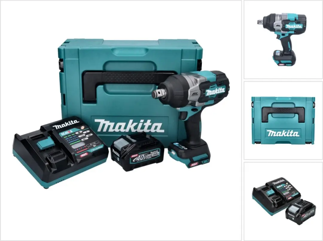 Makita TW 001 GM101 Accu-slagmoersleutel 40 V max. 1800 Nm Borstelloos XGT + 1x
