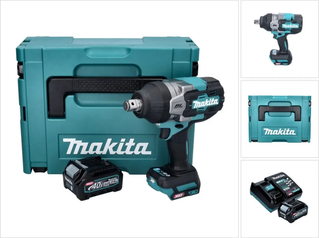 Makita TW 001 GD101 Accu-slagmoersleutel 40 V max. 1800 Nm Borstelloos XGT + 1x