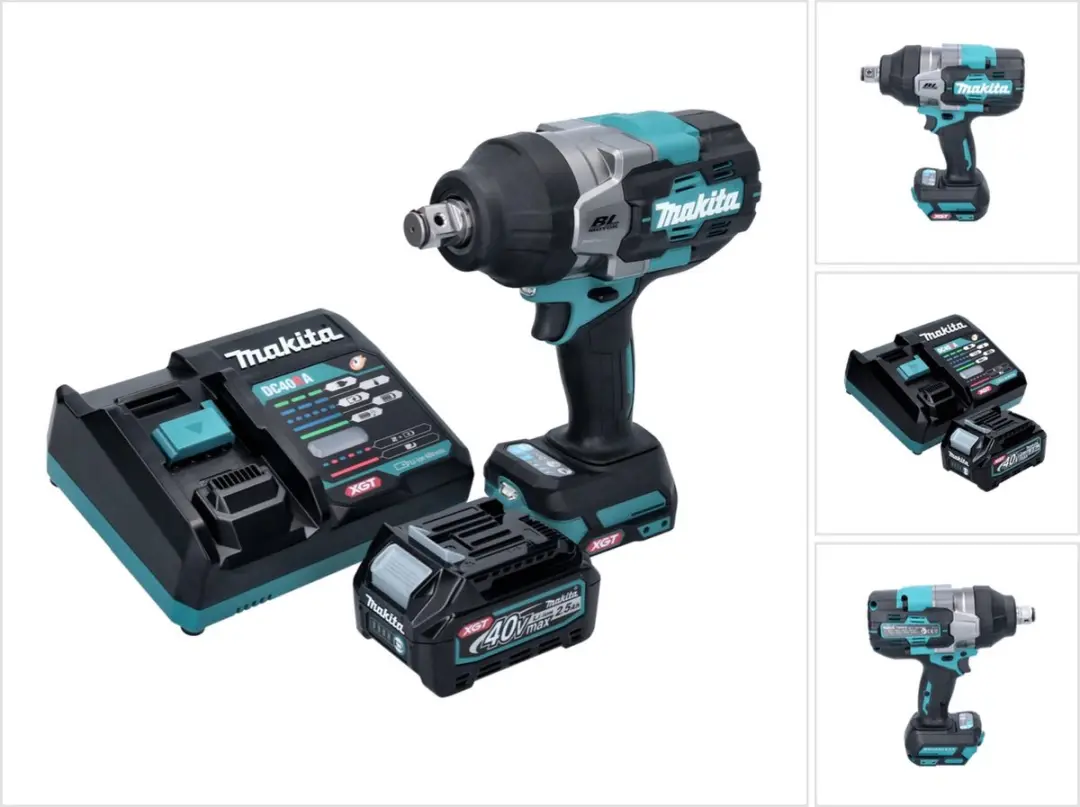 Makita TW 001 GD101 Accu-slagmoersleutel 40 V max. 1800 Nm Borstelloos XGT + 1x