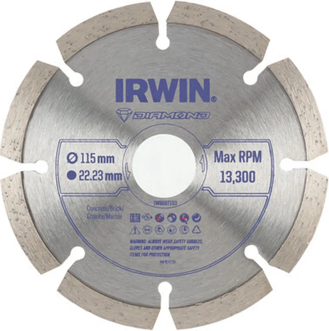 Irwin Pro Performance IW8087102 Diamantzaagblad 115mm