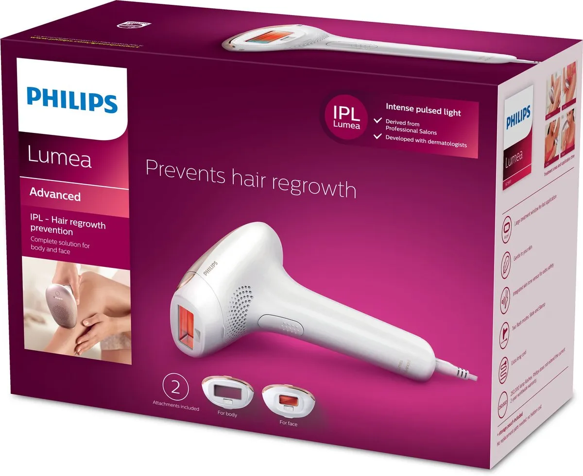 Philips Lumea Advanced SC1997/00 IPL Lichtontharing - 250.000 Flitsen