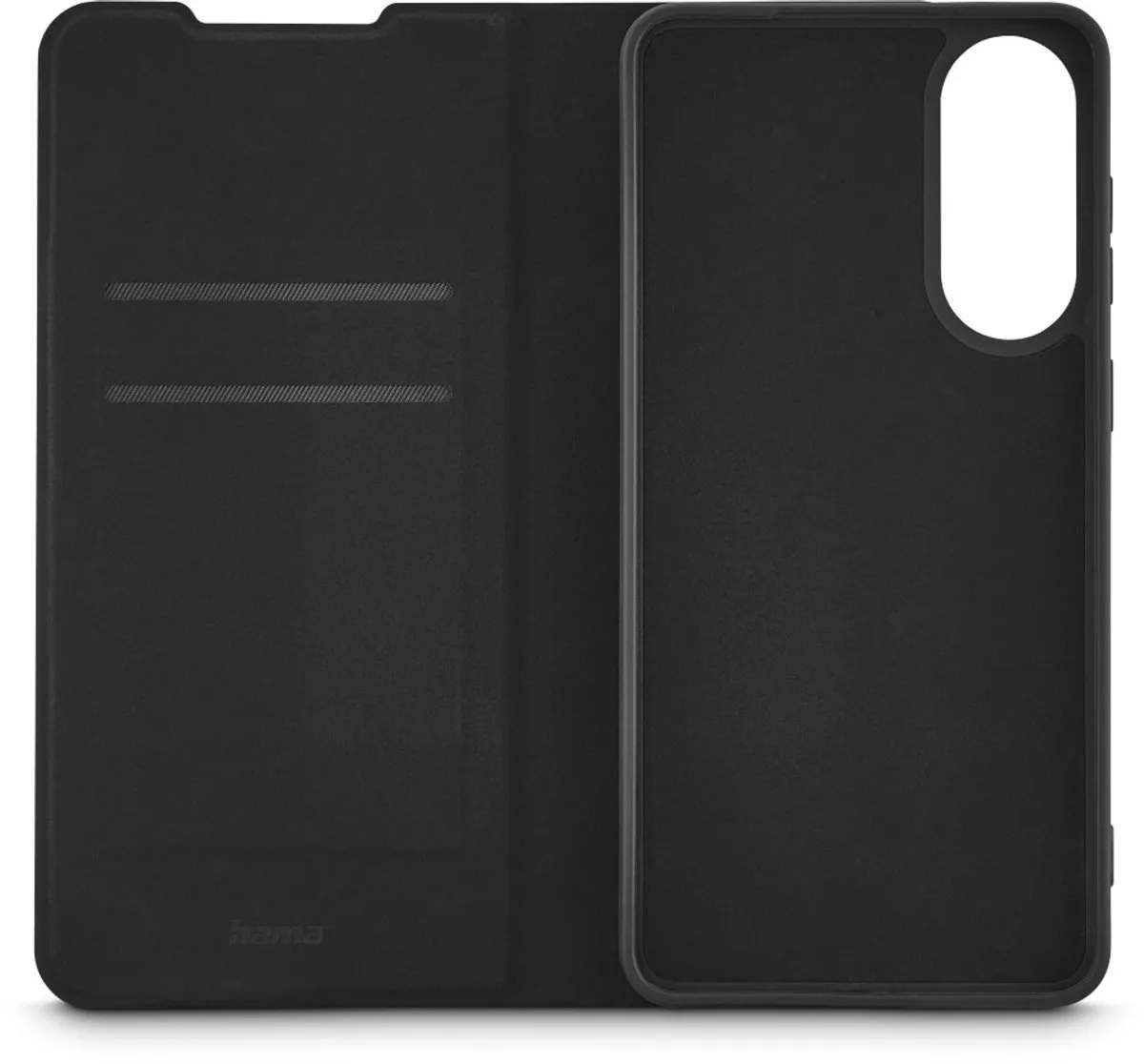 Hama Hoesje Galaxy S25 Edge - 2 Pasjes - Zwart - MPN 00080544