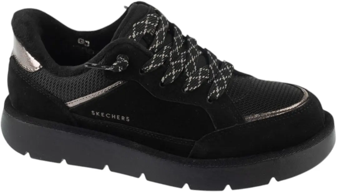 Skechers Slip-ins: Keepsakes Cozy-Street Hiker EZ, Vrouwen, Zwart, Sneakers, maa