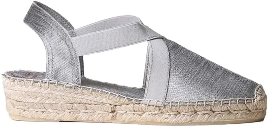 Toni Pons Vic Wedge Espadrilles Zilver EU 41 Vrouw