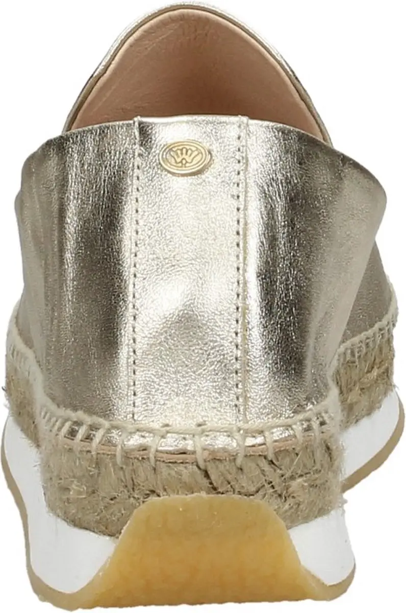 Fred de la Bretoniere Espadrille Nola Goud - Maat 38 - afbeelding 5 van 6