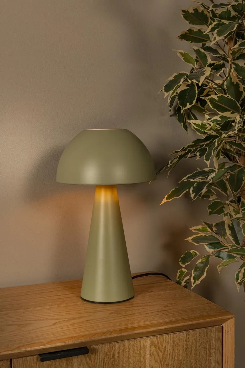 Lucide JORGO Tafellamp - Ø20cm Groen