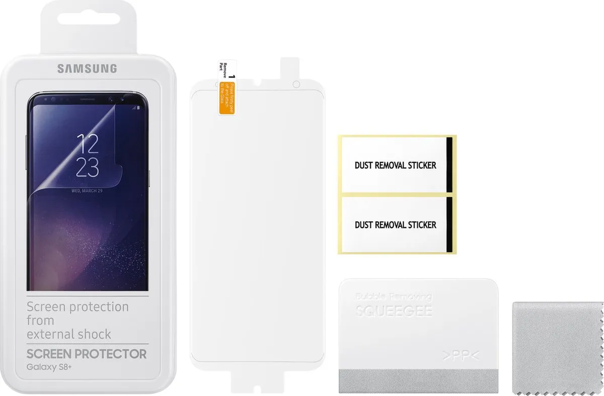Samsung Screenprotector ET-FG955CTEGWW - Transparant