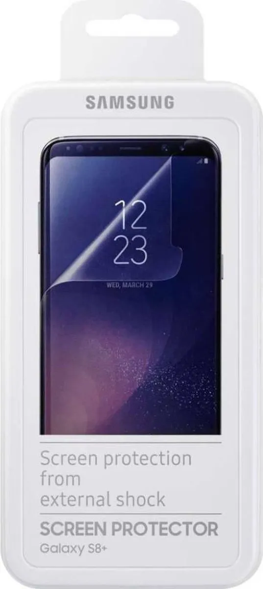 Samsung Screenprotector ET-FG955CTEGWW - Transparant - afbeelding 6 van 6