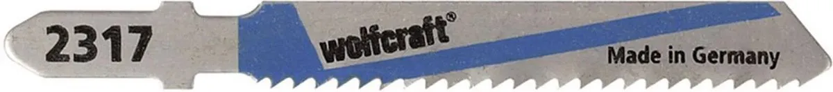 Wolfcraft Decoupeerzaagblad HSS T-schacht 2367000