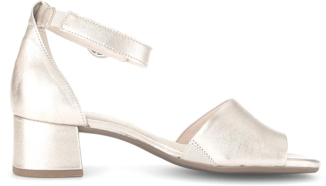 Gabor 82.902 Sandalen - Hoge hakken - 38.5 Metallic - afbeelding 2 van 6