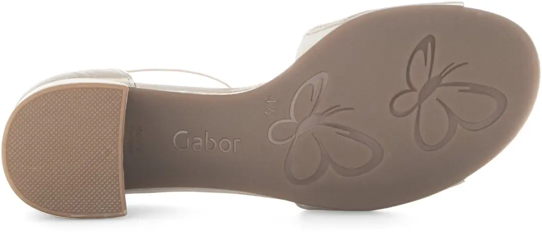 Gabor 82.902 Sandalen - Hoge hakken - 38.5 Metallic - afbeelding 4 van 6