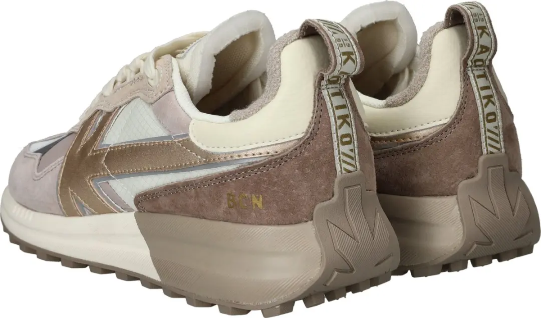 Kaotiko Detroit Dames Sneakers - Wit - Maat 42 - afbeelding 5 van 6