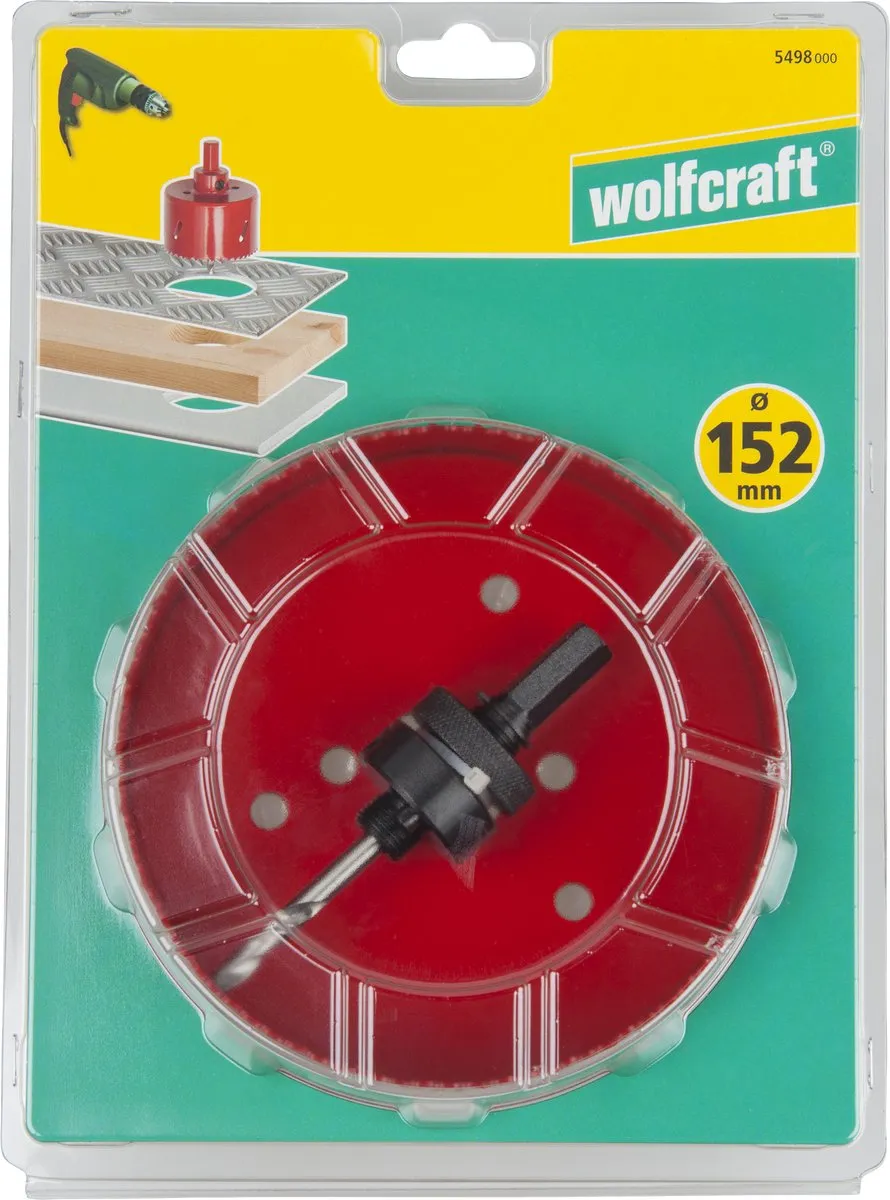 Wolfcraft BiM Gatenzaag 152mm - 5498000