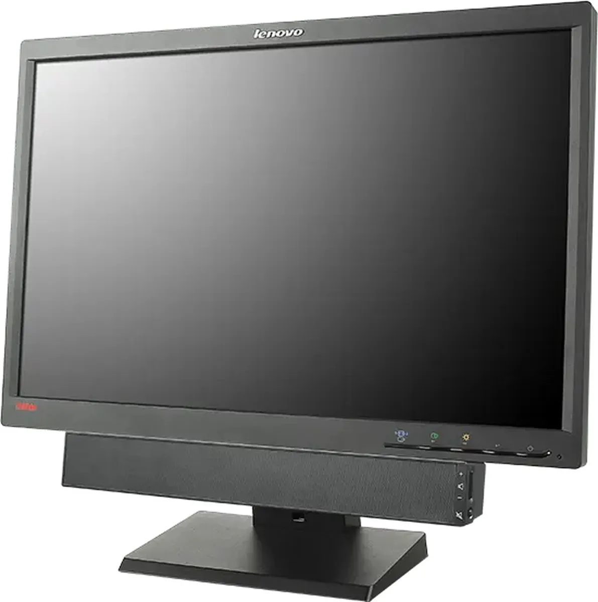 Lenovo - USB-soundbar - zwart