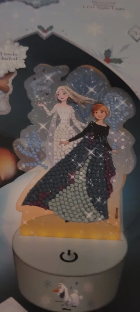 Disney Frozen Diamond Painting Ledlampje