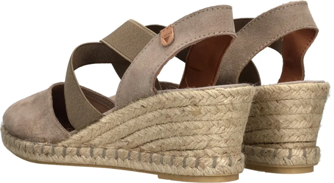 Verbenas Mila Sandalen Touwzool - Taupe - Maat 36 - afbeelding 5 van 6