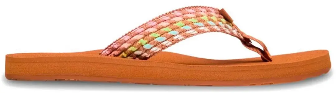 Roxy Porto Rope Slippers - Oranje EU 37