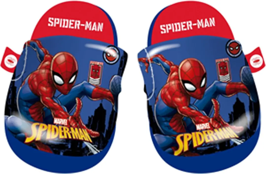 Marvel Spider-man Blauwe instap sloffen