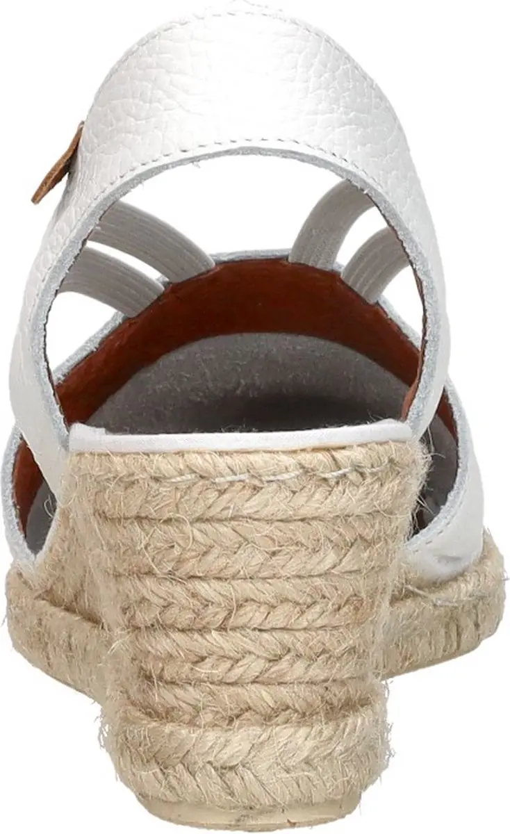Verbenas Maika Sandalen Touwzool - Wit - Maat 41 - afbeelding 5 van 6