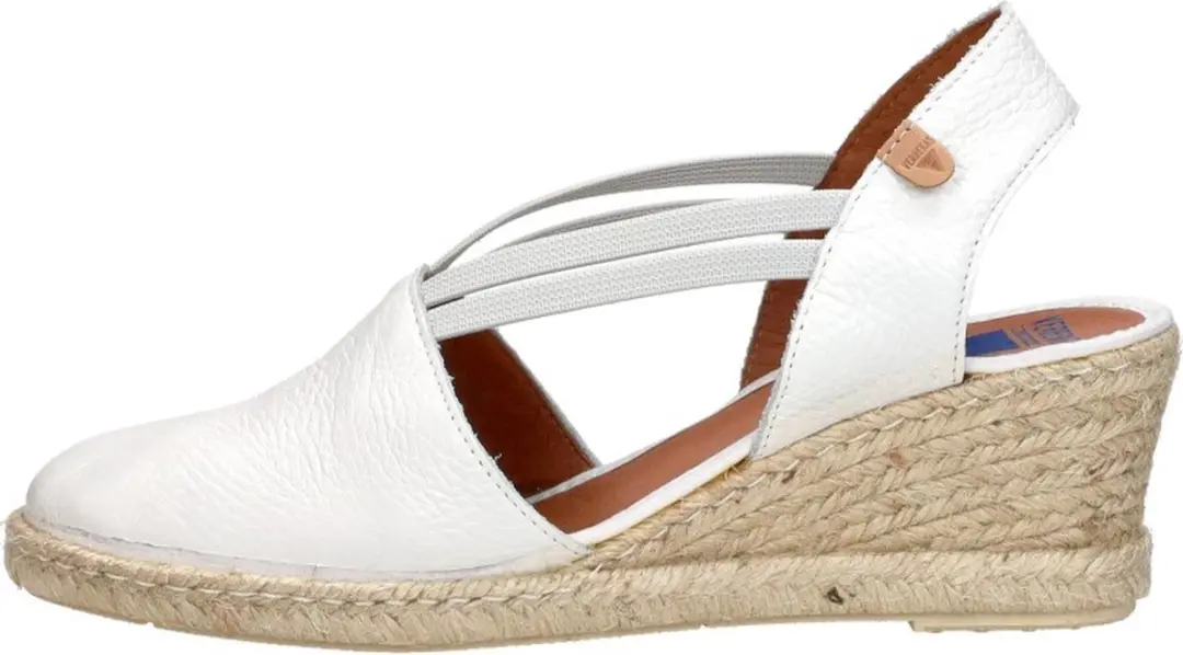 Verbenas Maika Sandalen Touwzool - Wit - Maat 41 - afbeelding 2 van 6