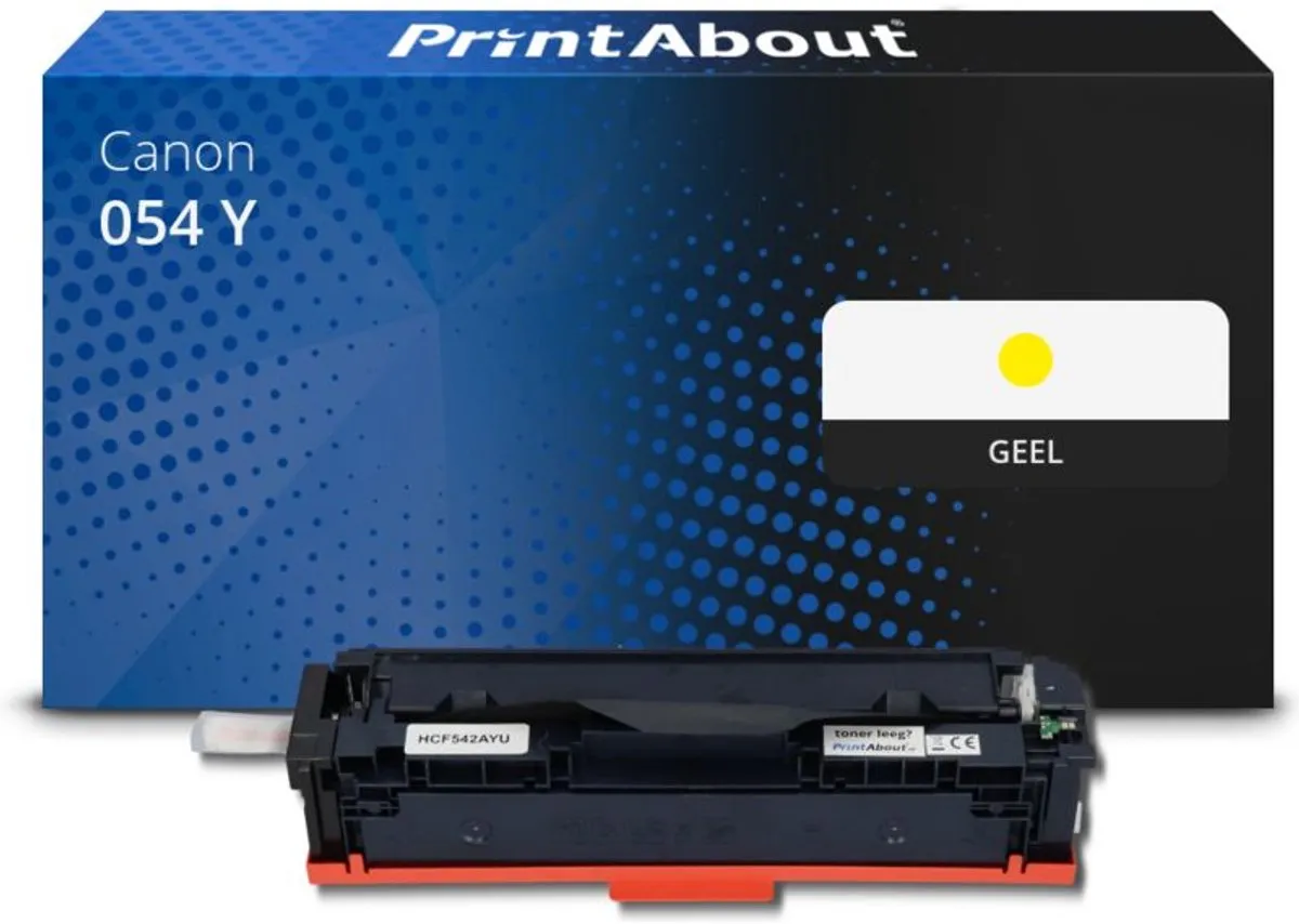 PrintAbout 054 Y Toner Geel
