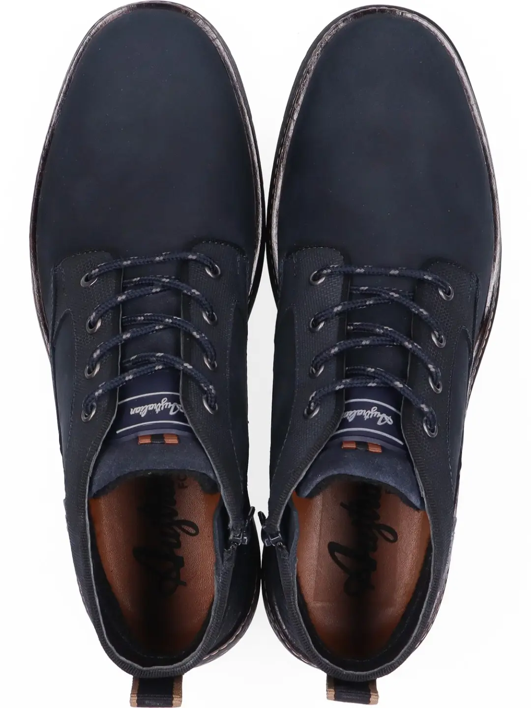 Australian Daryl Heren halfhoge veterboot - Blauw maat 39 - afbeelding 2 van 6