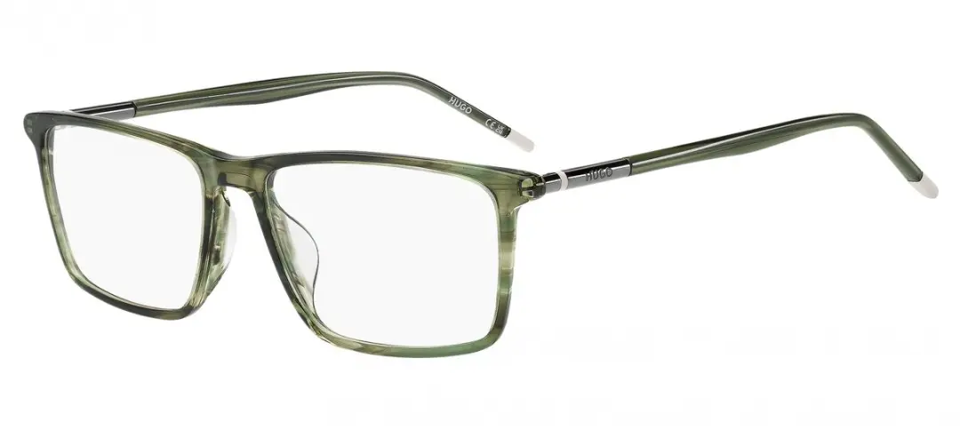 Hugo HG 1377/G Green horn 55/16/145 MAN Brilmonturen