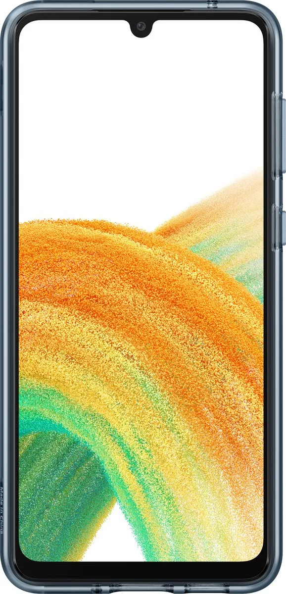 Samsung Slim Strap Cover EF-XA336CBEGWW - Zwart/Blauw