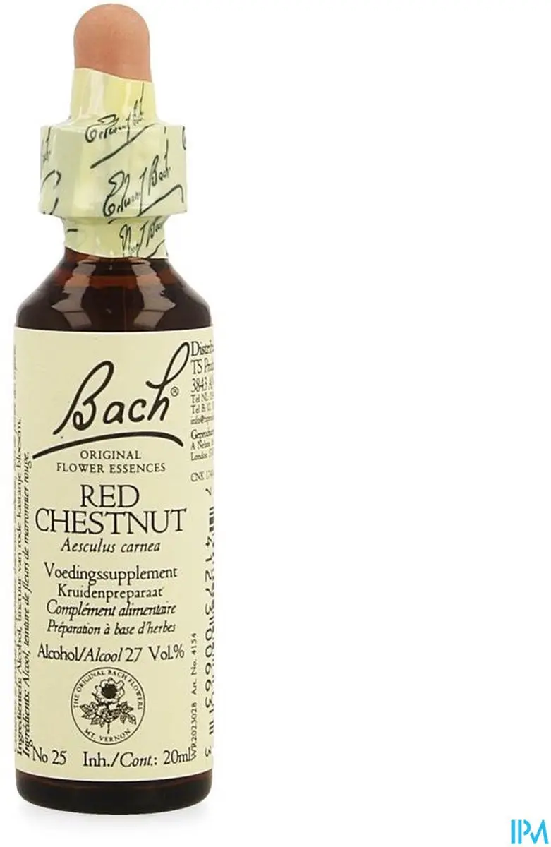 Bach Red Chestnut 20ml - afbeelding 2 van 4