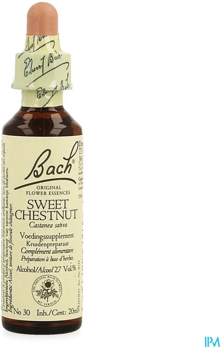 Bach Sweet Chestnut 3434 20ml - afbeelding 2 van 4
