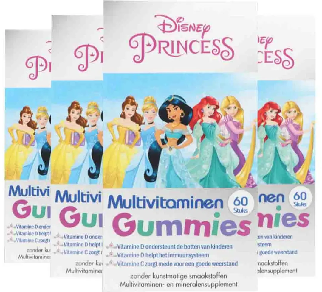 Disney Multivitamines Princes 240 g - afbeelding 2 van 2