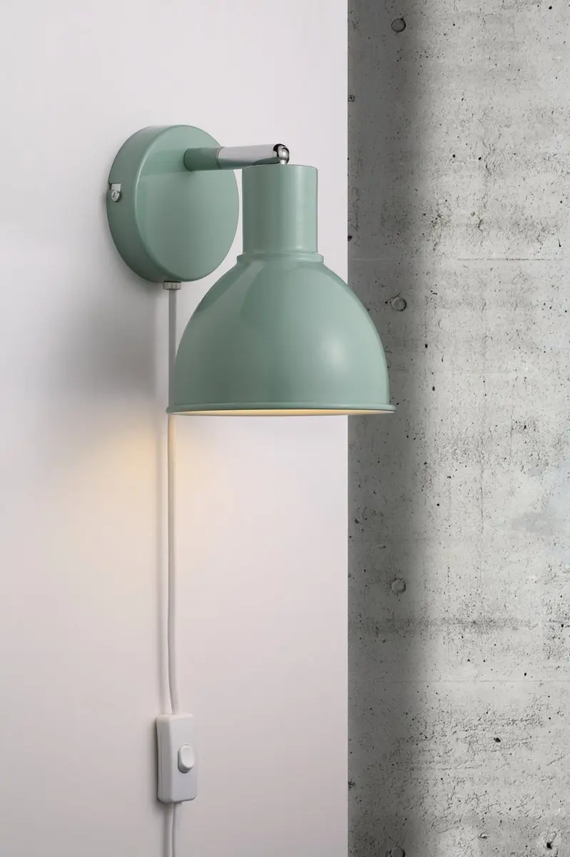 Nordlux Pop Wandlamp E27 - Groen - afbeelding 4 van 5
