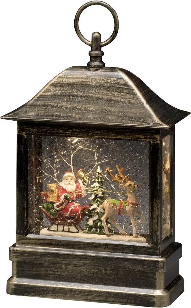 Konstsmide Christmas LED Waterlantaarn Kerstman in Slee - afbeelding 4 van 6