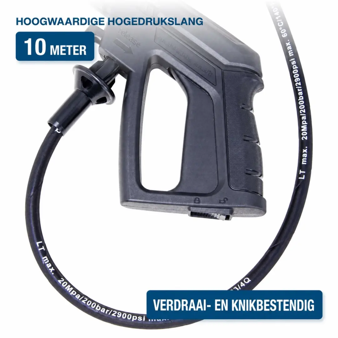 Hyundai HPW2000CE Hogedrukreiniger 2000W - 160 Bar - afbeelding 6 van 6
