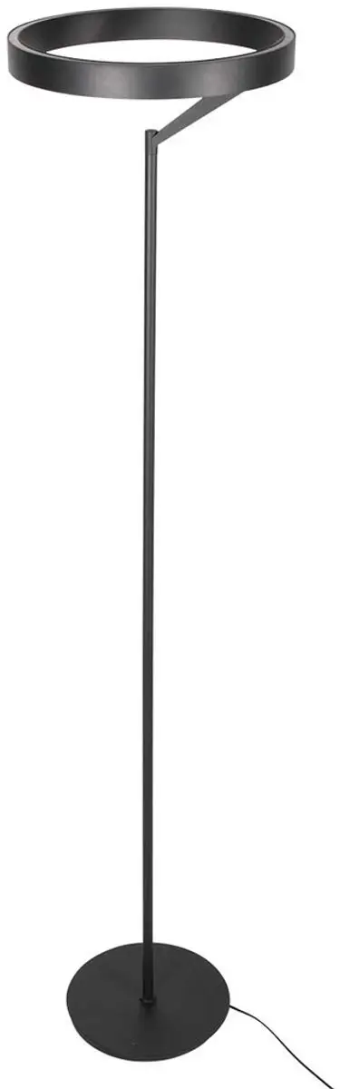 Steinhauer Mykty 4201ZW Vloerlamp - 2x40W 5200lm Zwart - afbeelding 2 van 6