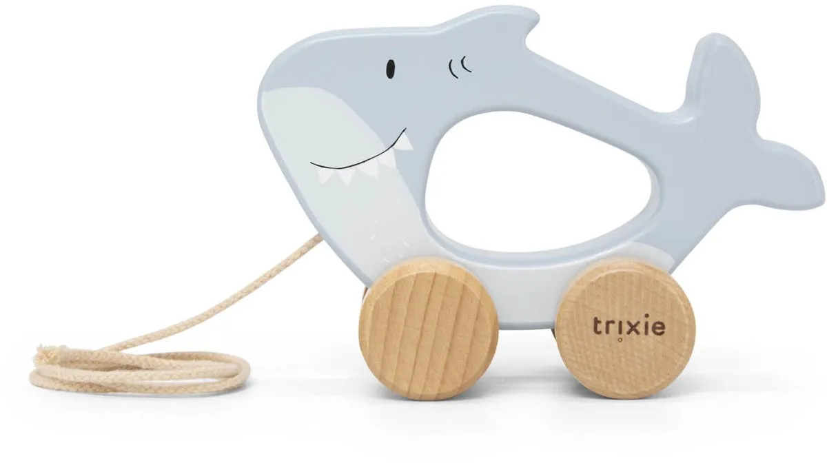 Trixie Houten Trekspeeltje Mr. Shark