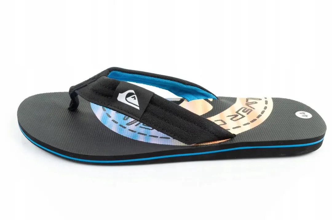 Quiksilver Molokai Heren Teenslipper 44 - Zwart - afbeelding 3 van 5