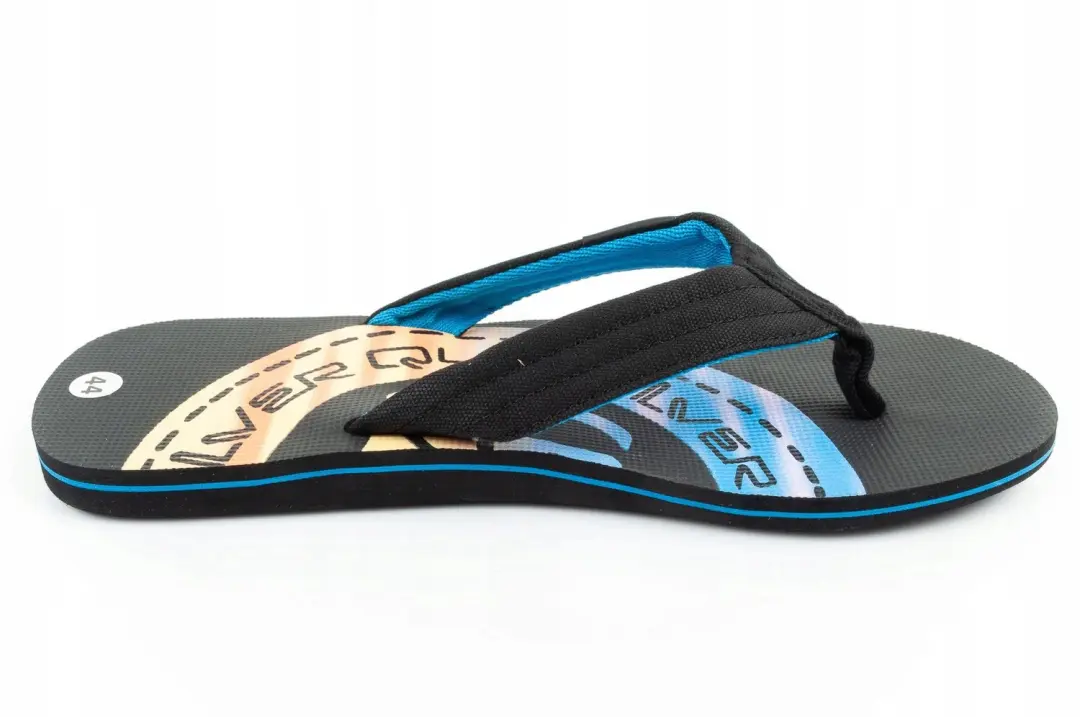 Quiksilver Molokai Heren Teenslipper 44 - Zwart - afbeelding 4 van 5
