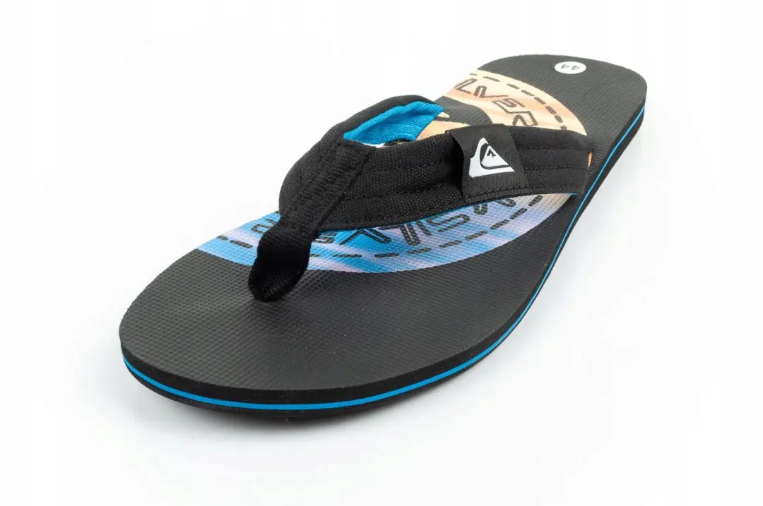 Quiksilver Molokai Heren Teenslipper 44 - Zwart - afbeelding 2 van 5