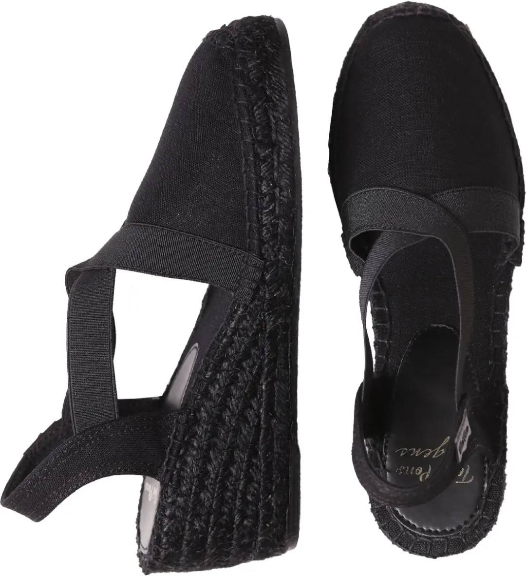 Toni Pons Fabi Wedge Espadrilles Zwart EU 40 Vrouw