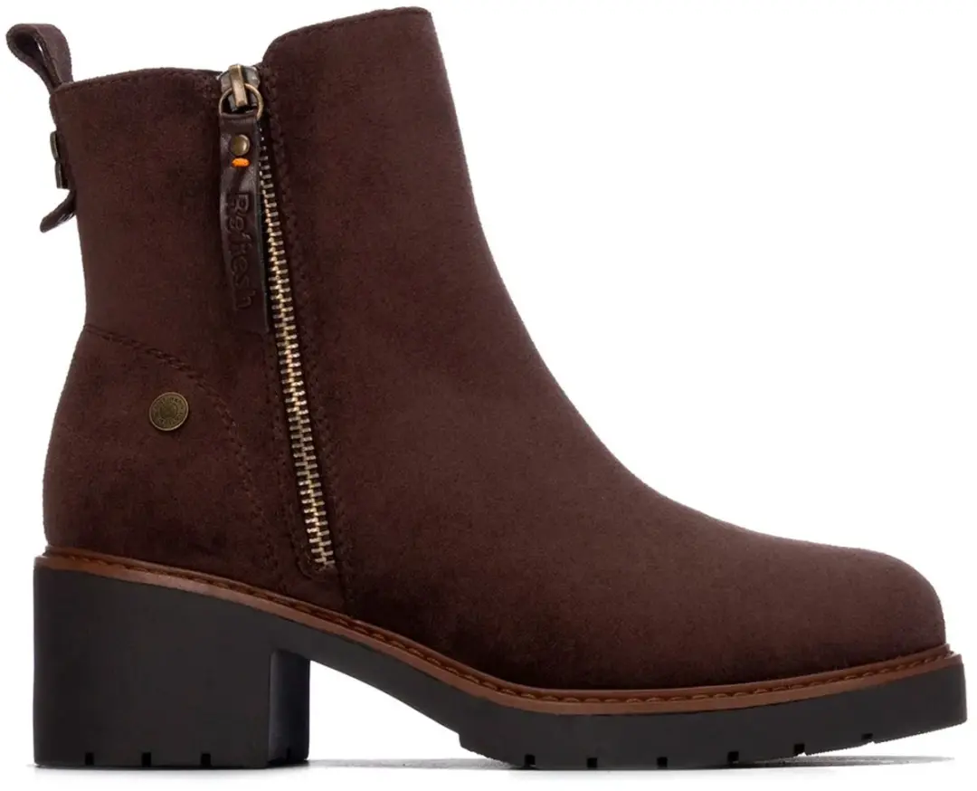 Refresh 17628303 Booties Met Hak Bruin EU 36 Vrouw
