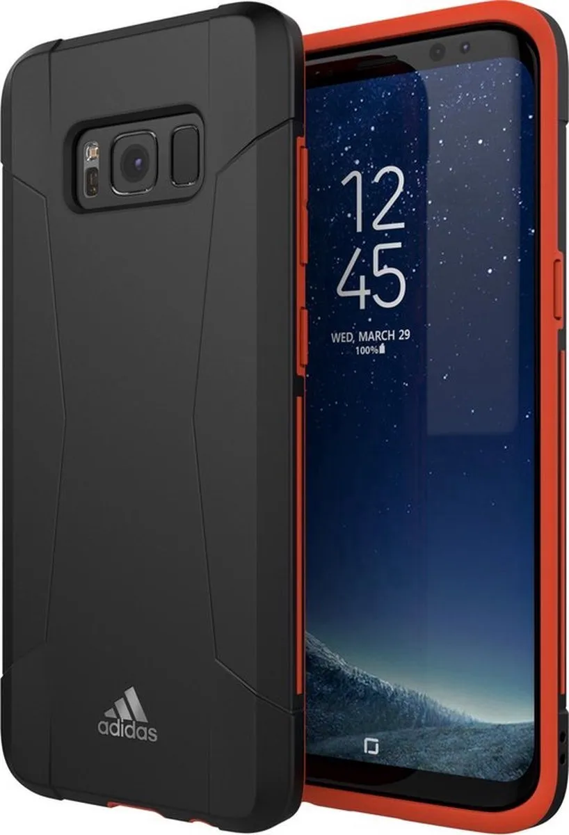Adidas Performance Solo Serie 29655 Hoesje - Samsung Galaxy S8 - Zwart