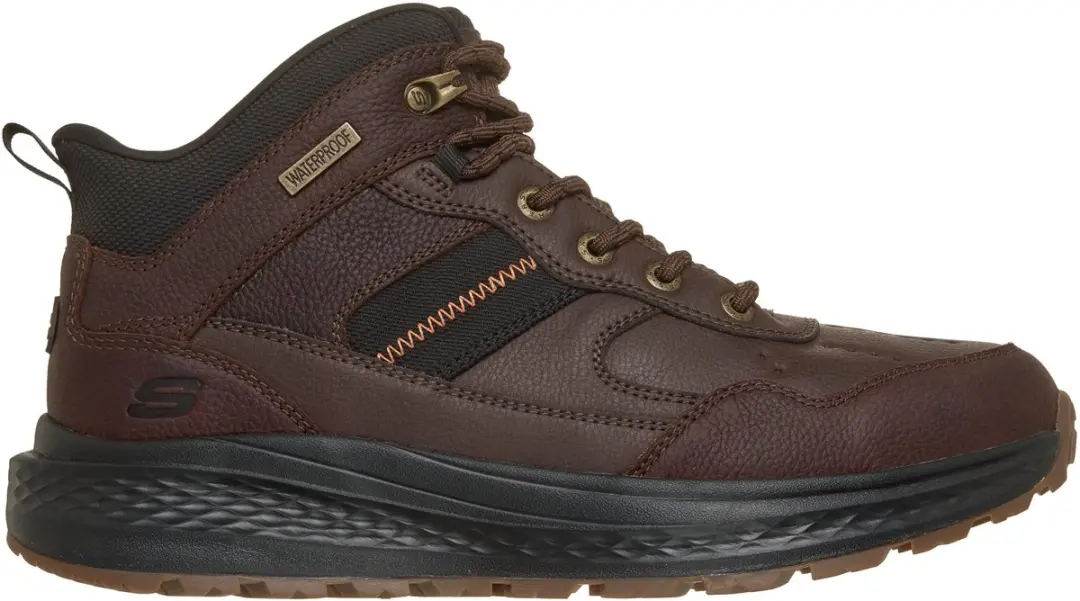 Skechers Slade Ultra Turner Heren Instappers - Roodbruin - afbeelding 6 van 6
