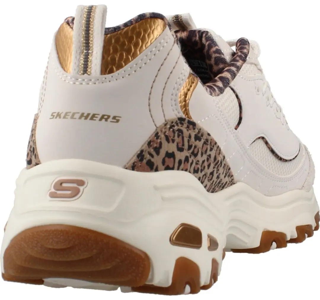 Skechers D Lites Wild Charm Sneakers 41 - Wit - afbeelding 4 van 4