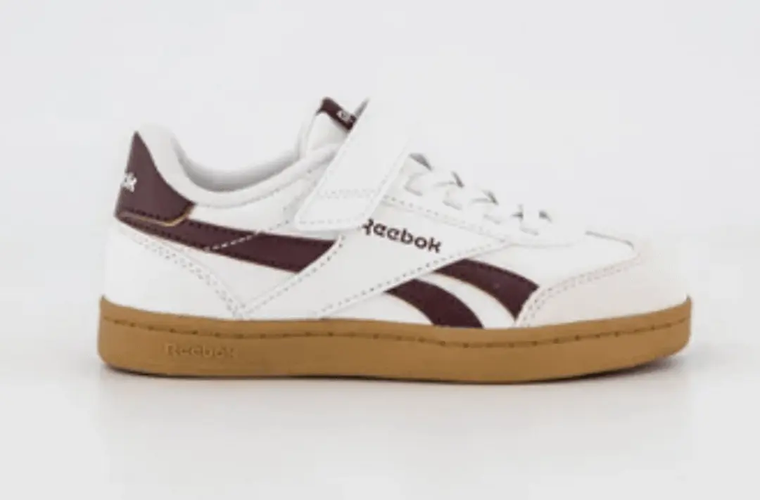 Reebok Jongens Sneaker Wit/bordeaux