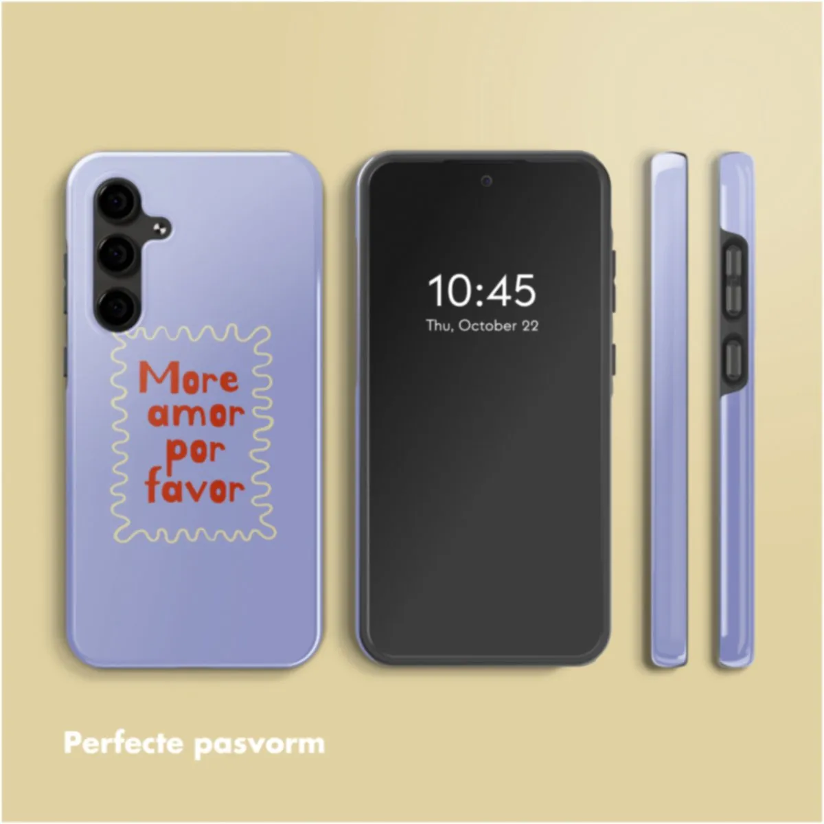 Selencia Hoesje Samsung Galaxy S24 FE More Amor