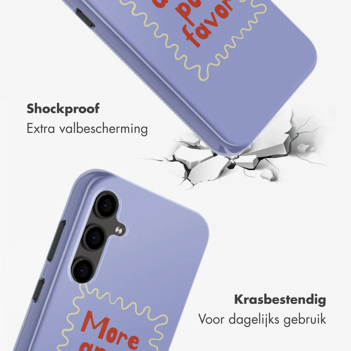 Selencia Hoesje Samsung Galaxy S24 FE More Amor